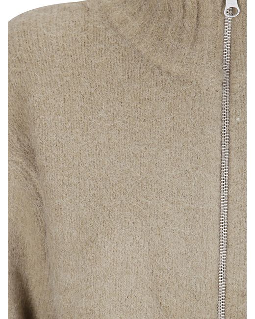 Samsøe & Samsøe Natural Samsøe Samsøe Sajeanne Zip-Up Cardigan
