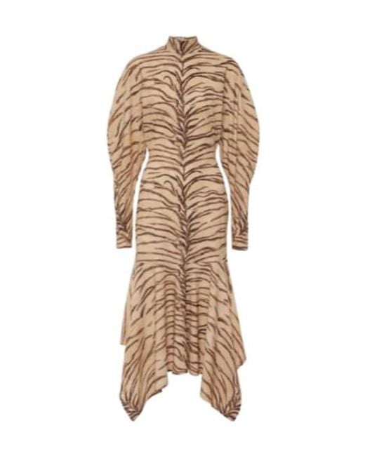 Stella McCartney Natural Jersey Midi Dress