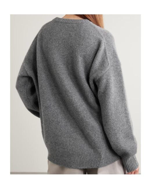arch4 Gray Crew Neck Sweater