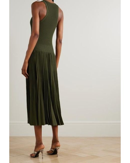 Alaïa Black Knitted Maxi Dress