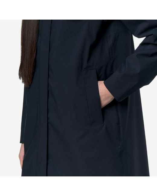 K-Way Blue Dukesse Stretch 2Layers