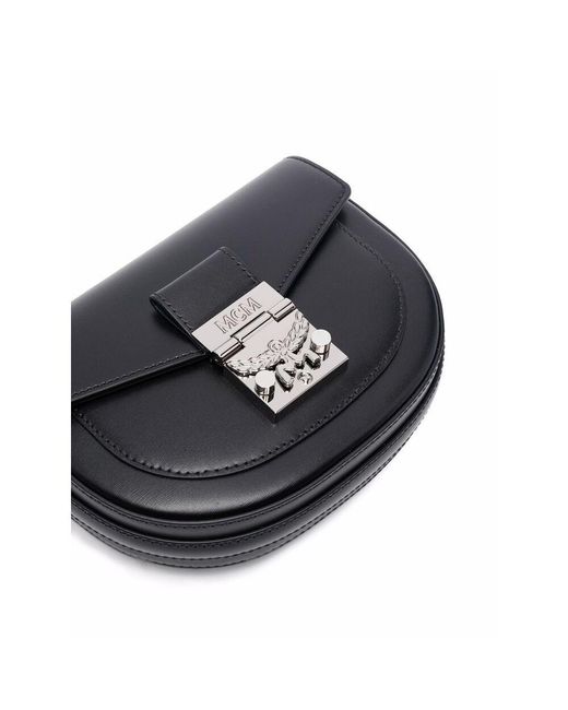 MCM Black Mini Patricia Crossbody Bag