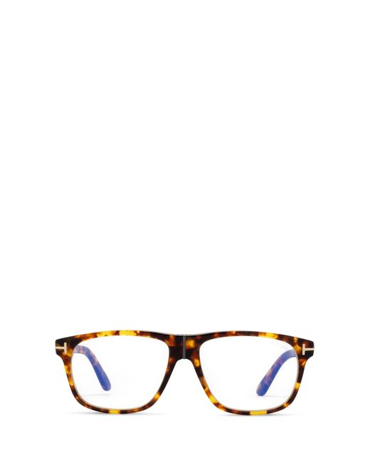 Tom Ford Black Eyewear Pilot-Frame Glasses for men