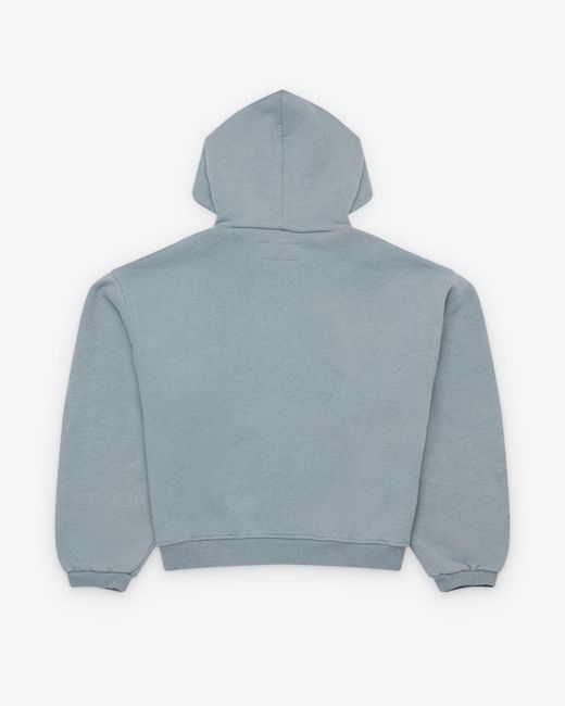 ERL Blue Logo Soft-Fit Hoodie for men