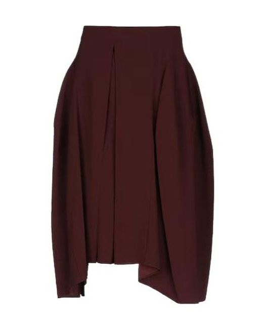 Chloé Purple Midi Skirt