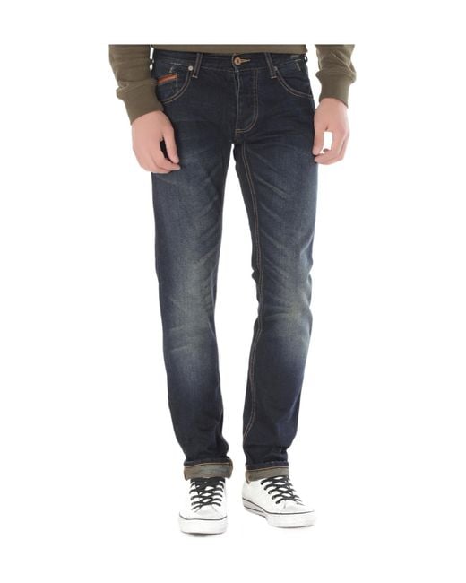 Armani Jeans Blue Straight Jeans for men