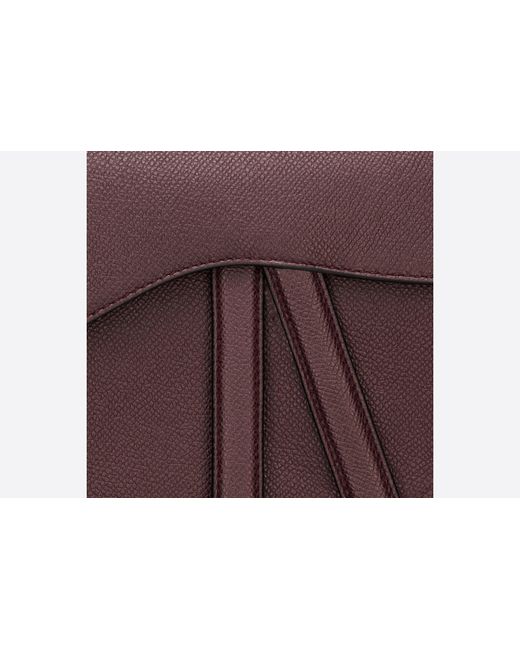 Dior Black Saddle Bag With Strap