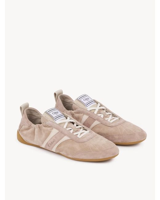 Chloé Pink Chloé Kick Sneakers