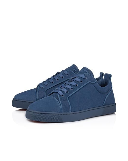 Christian Louboutin Blue Louis Junior Low-Top Sneakers for men