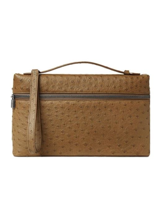 Loro Piana Brown Extra Pouch L29 for men