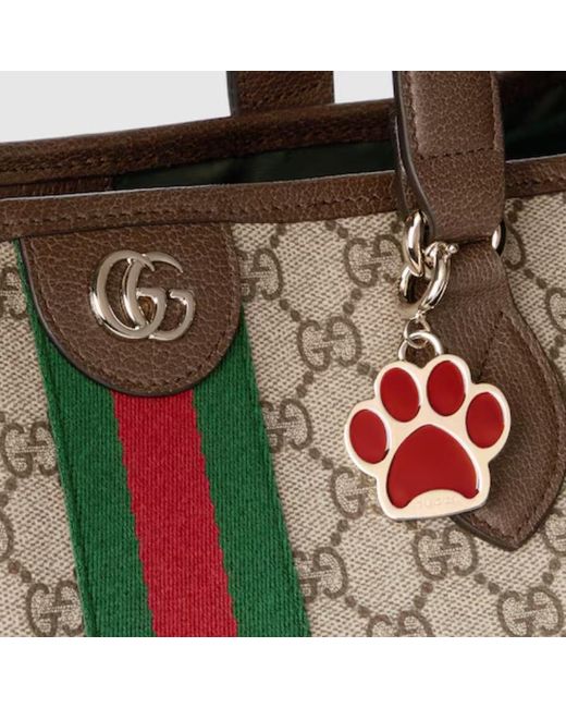 Gucci Natural Gg Monogram Medium Pet Tote Bag