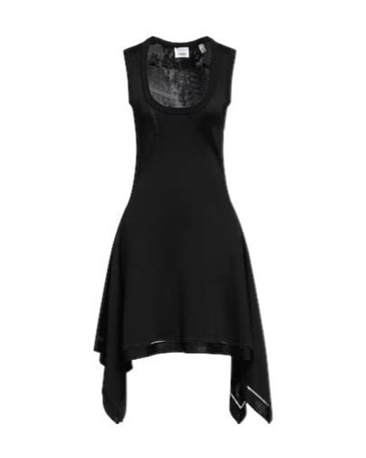 Burberry Black Short Dresses