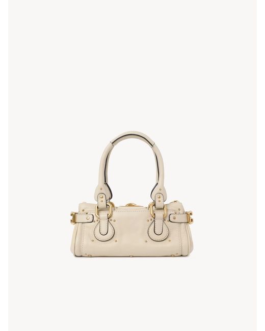 Chloé White Chloé Paddington Small Shoulder Bag
