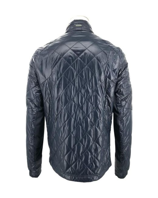Boss Blue Quilted Cotton Clothes for men