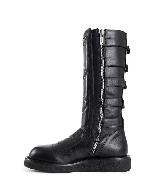 Ann Demeulemeester Black Ditte Wrap Boots