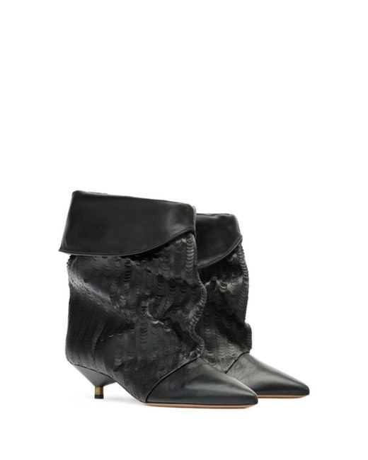 Isabel Marant Black Edrik Boot