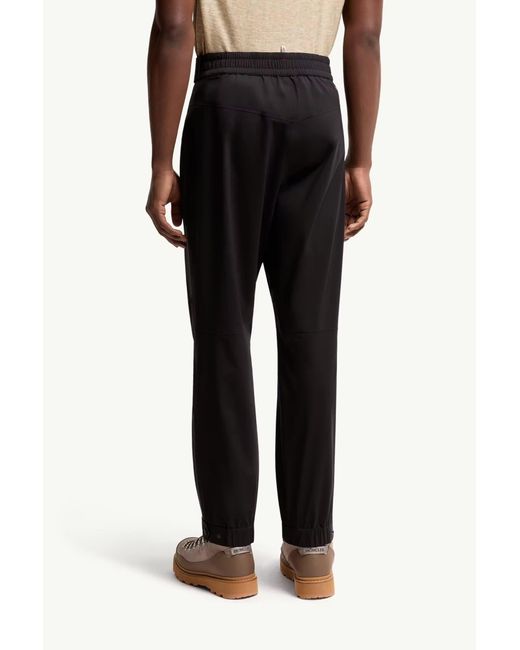 Moncler Black Grenoble Gore-Tex Jogging Trousers for men
