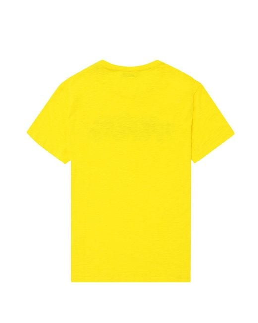 Iceberg Yellow Printed T-Shirt for men