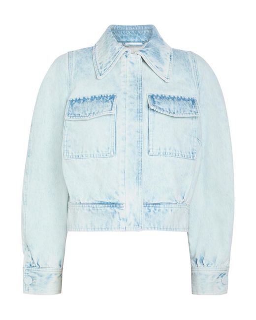 Dries Van Noten Blue Washed Denim Jacket