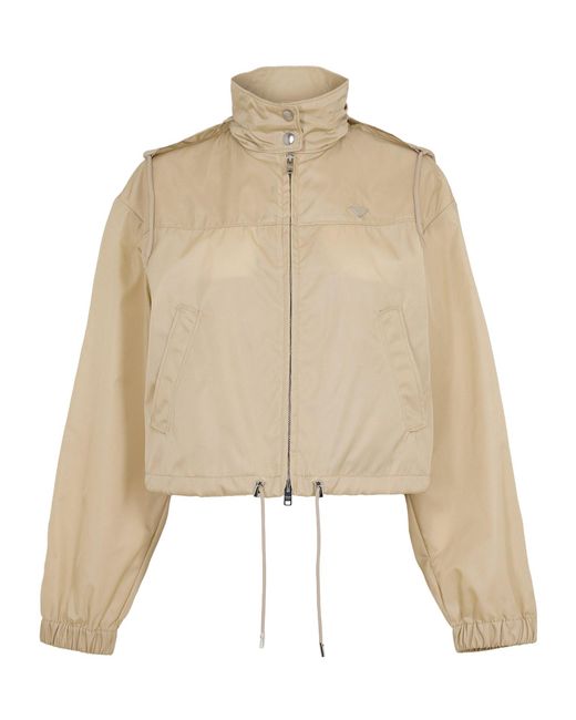 Prada Natural Casual Versatile Jacket