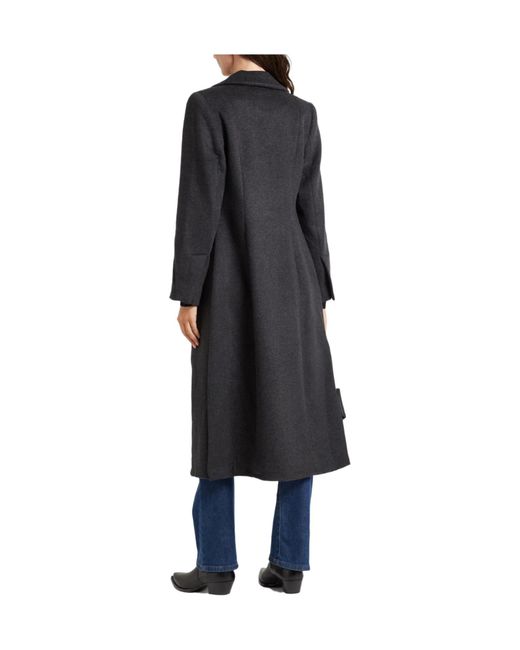 Ganni Black Simple Single- Coat