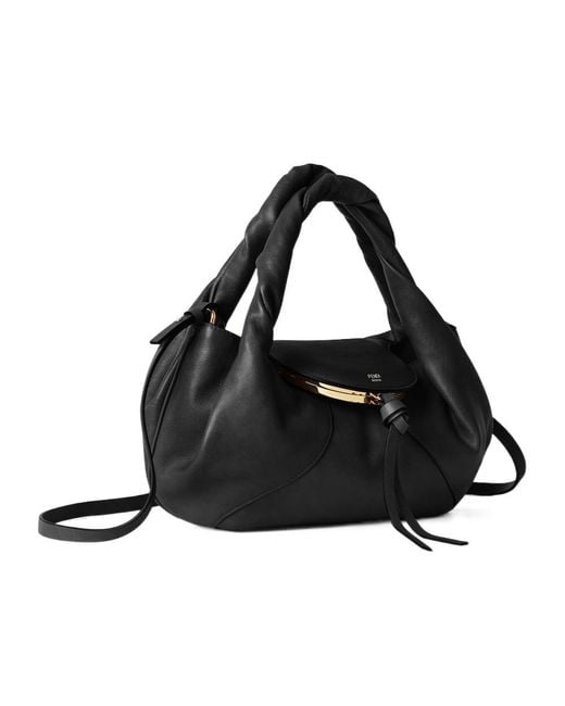 Fendi Black Leather Bag