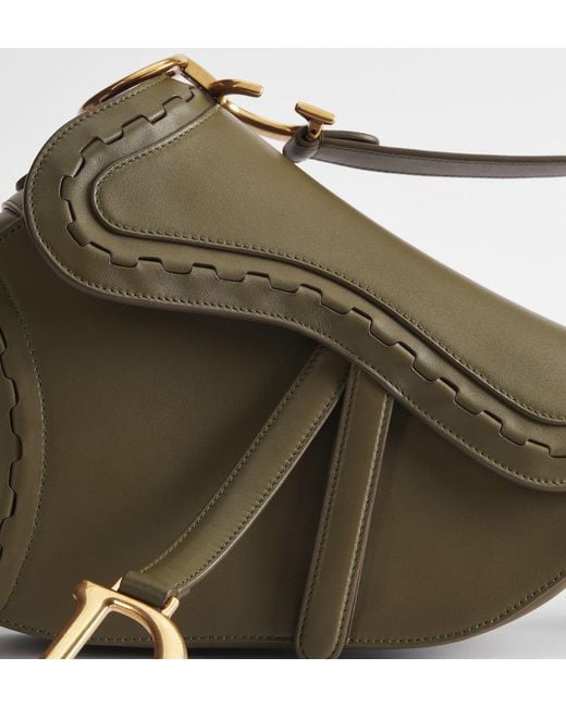 Dior Multicolor Saddle Bag With Strap