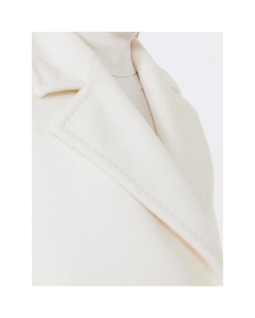 Max Mara White Studio Tokio Double Breasted Coat