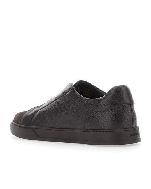 Doucal's Black Spencer Sneaker for men