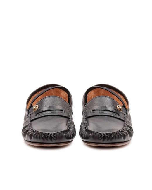 Versace Multicolor Medusa Ruched Loafers