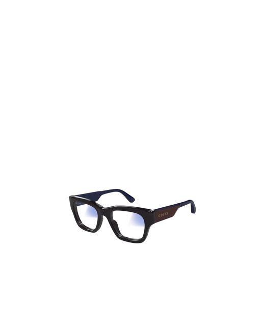 Gucci Blue Eyewear Square Frame Sunglasses for men