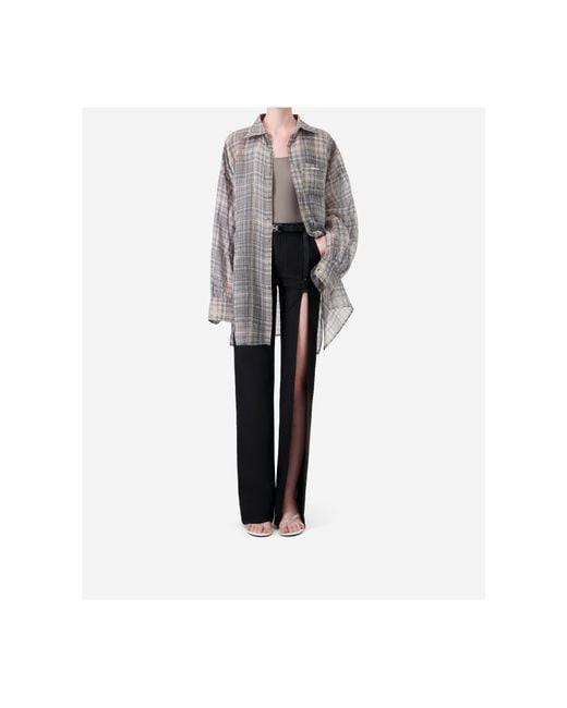Coperni Black Suspended Tailored Pants