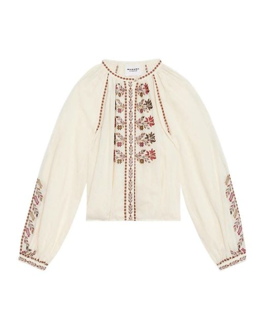 Isabel Marant Natural Isabel Marant Étoile Lynne Long-Sleeved Shirt