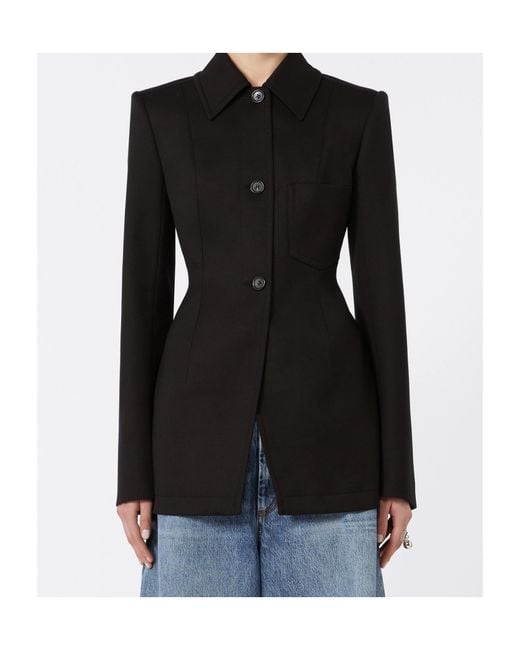 Sportmax Black Long Sleeve Jacket