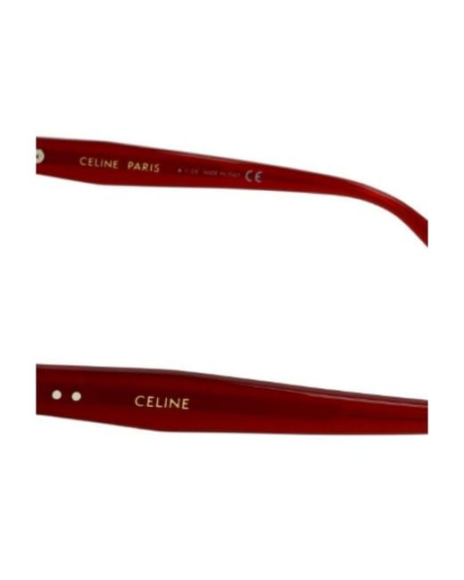 Céline White Colored Lens Sunglasses