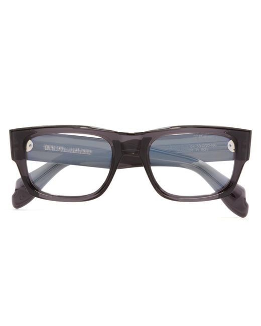 Cutler & Gross Multicolor Rectangular Flat Mirror for men