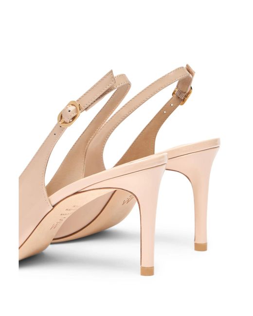 Stuart Weitzman Pink Stuart Power Slingback 75