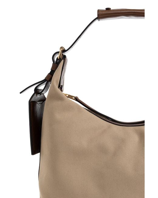 Moschino Brown Handle Base Tote Bag for men