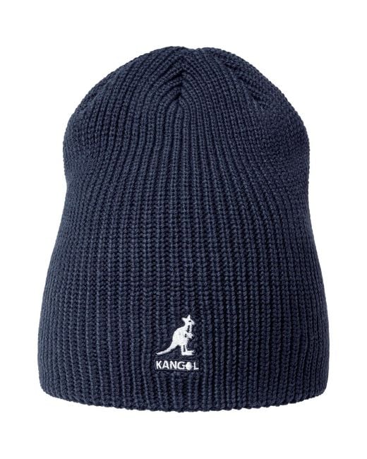 Kangol Blue Cardinal Beanie for men