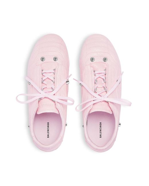 Balenciaga Pink City Low-Top Sneakers