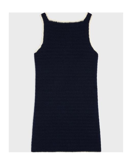 Céline Blue Mini Dress
