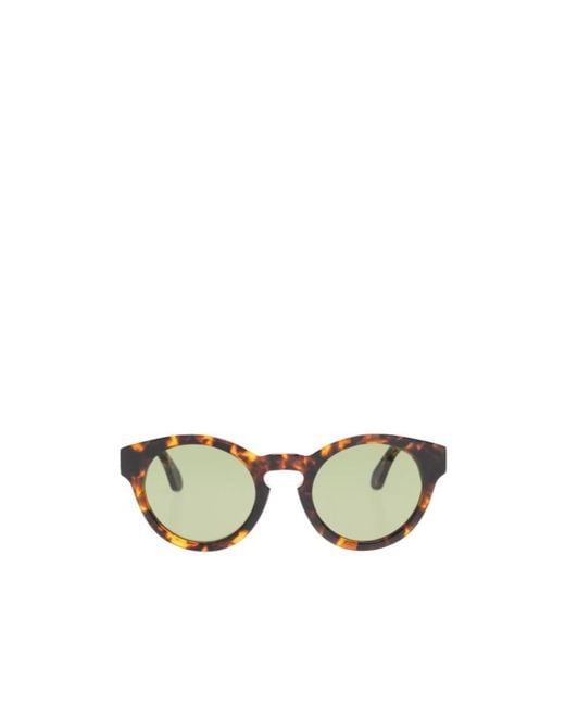 Golden Goose Deluxe Brand Metallic Round Frame Sunglasses for men