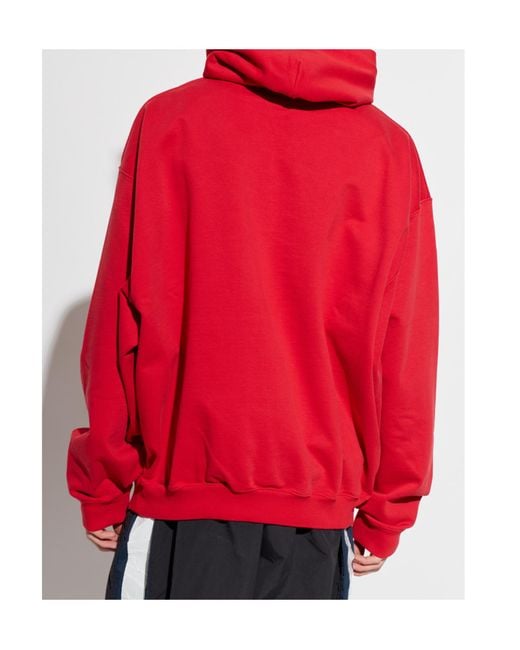 Vetements Red Hoodies for men
