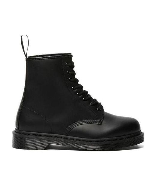 Dr. Martens Black 1460 Mono Lace-Up Boots for men