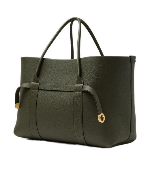 Loro Piana Green Ghiera Shopper Large