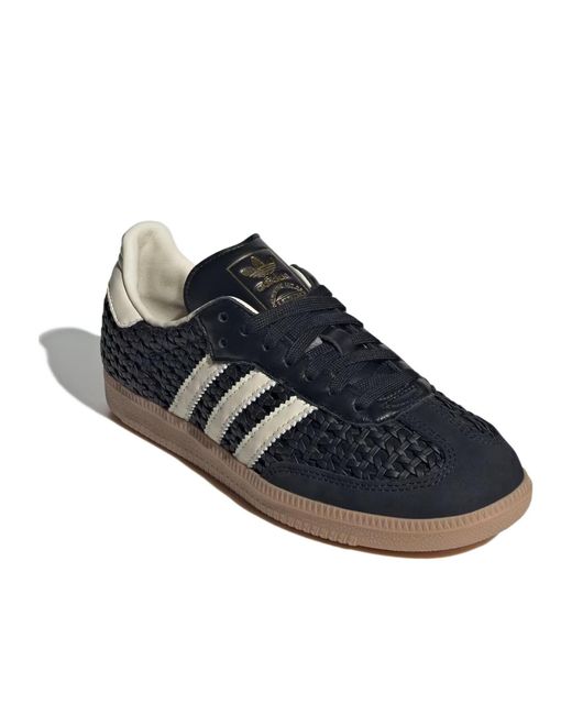Adidas Black Originals Samba Og Woven Low-Top Sneakers for men
