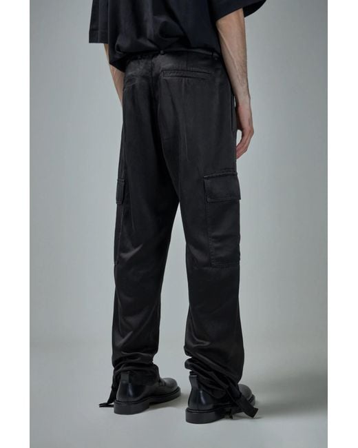 Dries Van Noten Black Belted Overalls for men