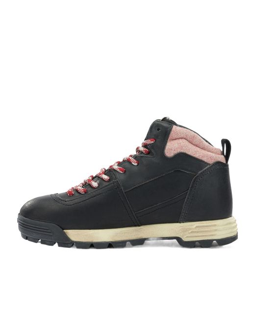 Autry Black Malga Lace-Up Boots