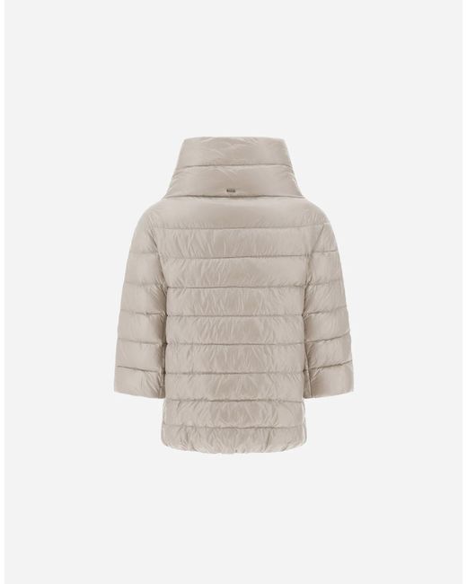 Herno Gray Winter Jackets