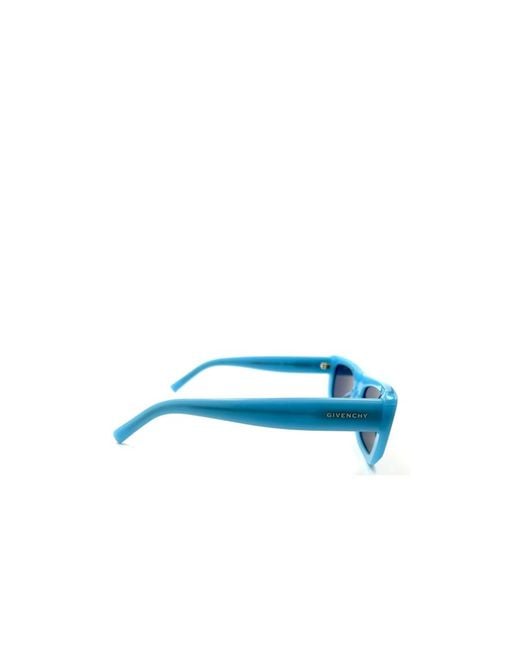 Givenchy Blue Rectangular Frame Sunglasses for men